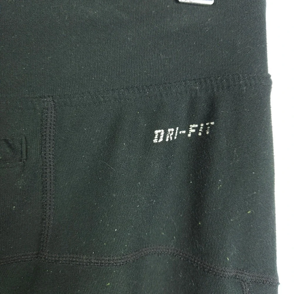 Nike Stay Warm Dri-Fit Women's Black‎ Leggings Small 28x28 Zip Ankle